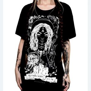 KILLSTAR Spirit Witch Relaxed tee. Size small